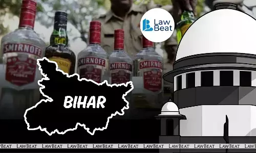 Supreme Court bench hearing case on Bihar prohibition law and legality of breath analyser tests inside private homes