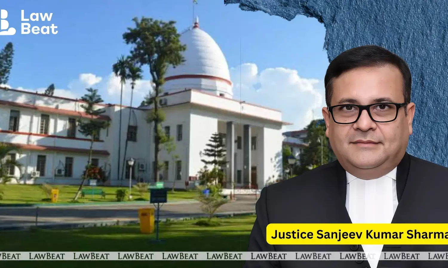 Justice Sanjeev Kumar Sharma with Gauhati High Court building in background relating to POCSO acquittal judgment Justice Sanjeev Kumar Sharma with Gauhati High Court building in background relating to POCSO acquittal judgment