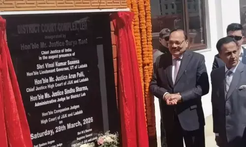 CJI Surya Kant Visits Leh; Inaugurates Key Judicial Infrastructure