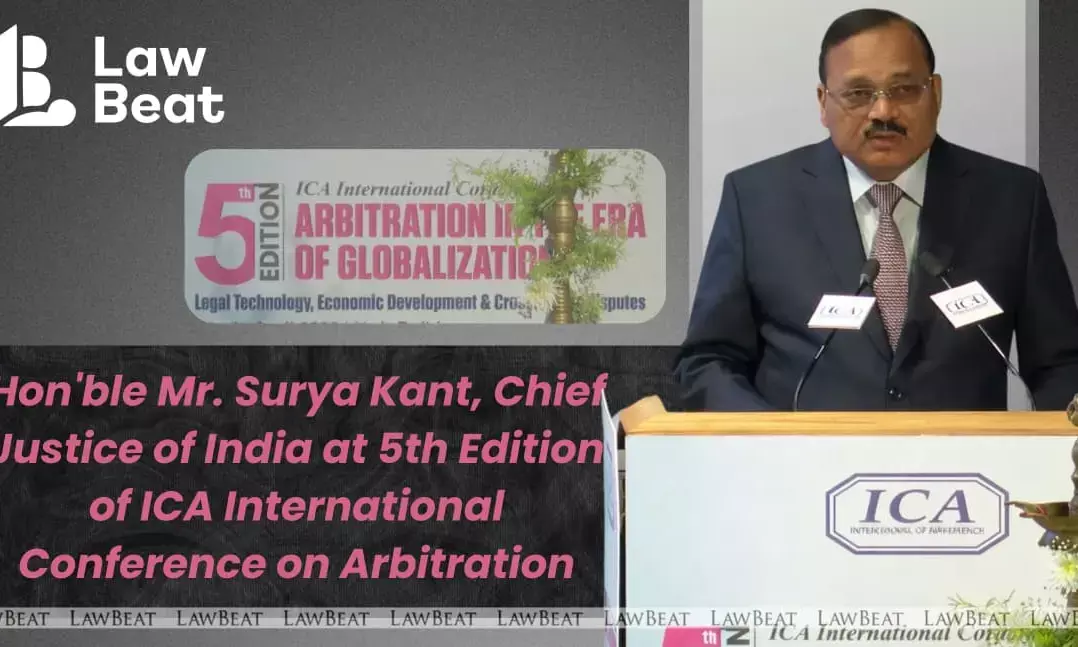 Institutional Arbitration Crucial For India’s Global Positioning, Says CJI Surya Kant