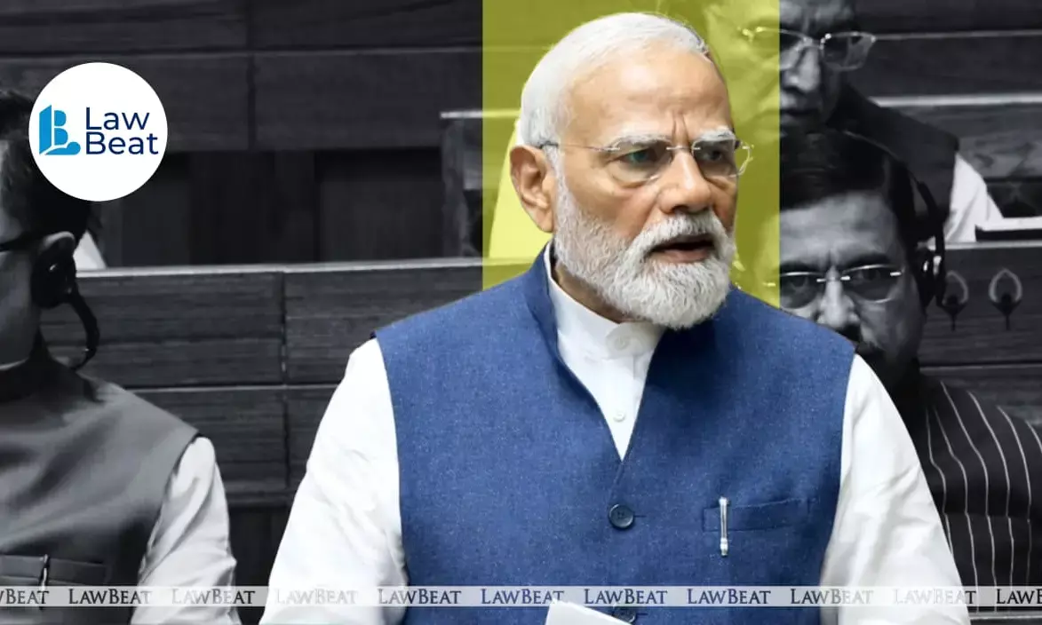 PM Modi speaks in Lok Sabha urging support for women’s reservation Bills PM Modi speaks in Lok Sabha urging support for women’s reservation Bills