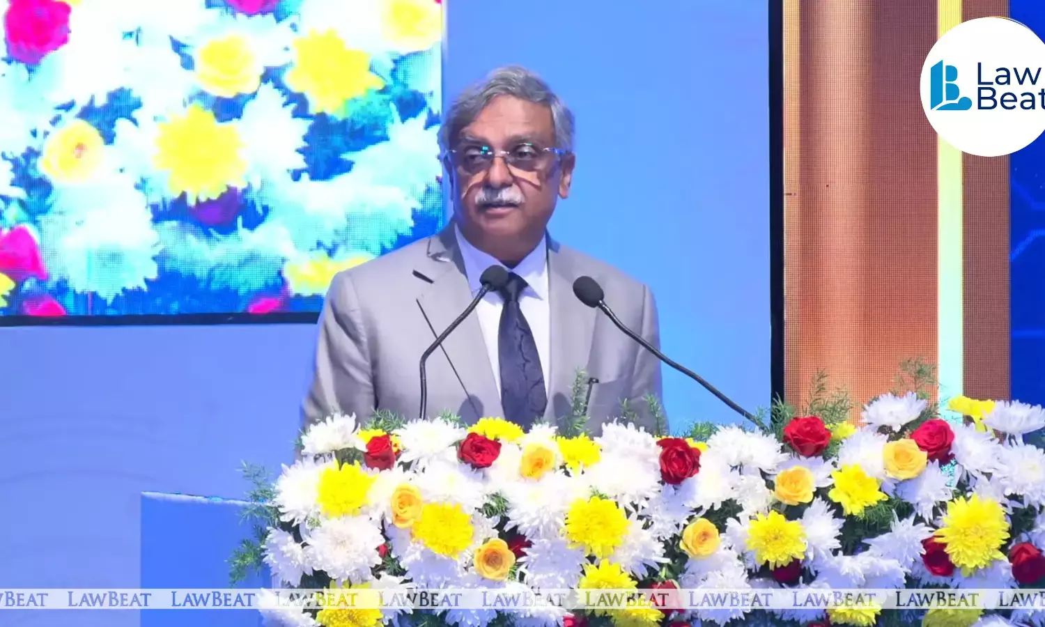 Justice Vikram Nath speaking on role of artificial intelligence in judiciary at a judicial conference