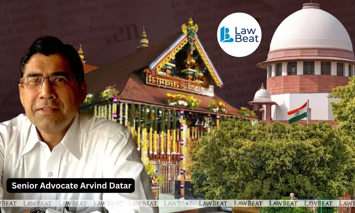 Lord Ayyappas Idol Entitled To Fundamental Rights; Women Should Not Enter Sabarimala Temple, Senior Advocate Arvind Datar Tells SC