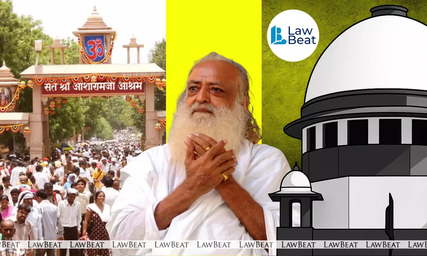 Supreme Court of India building as it stays Gujarat government action against Asaram Bapu ashram land in Ahmedabad