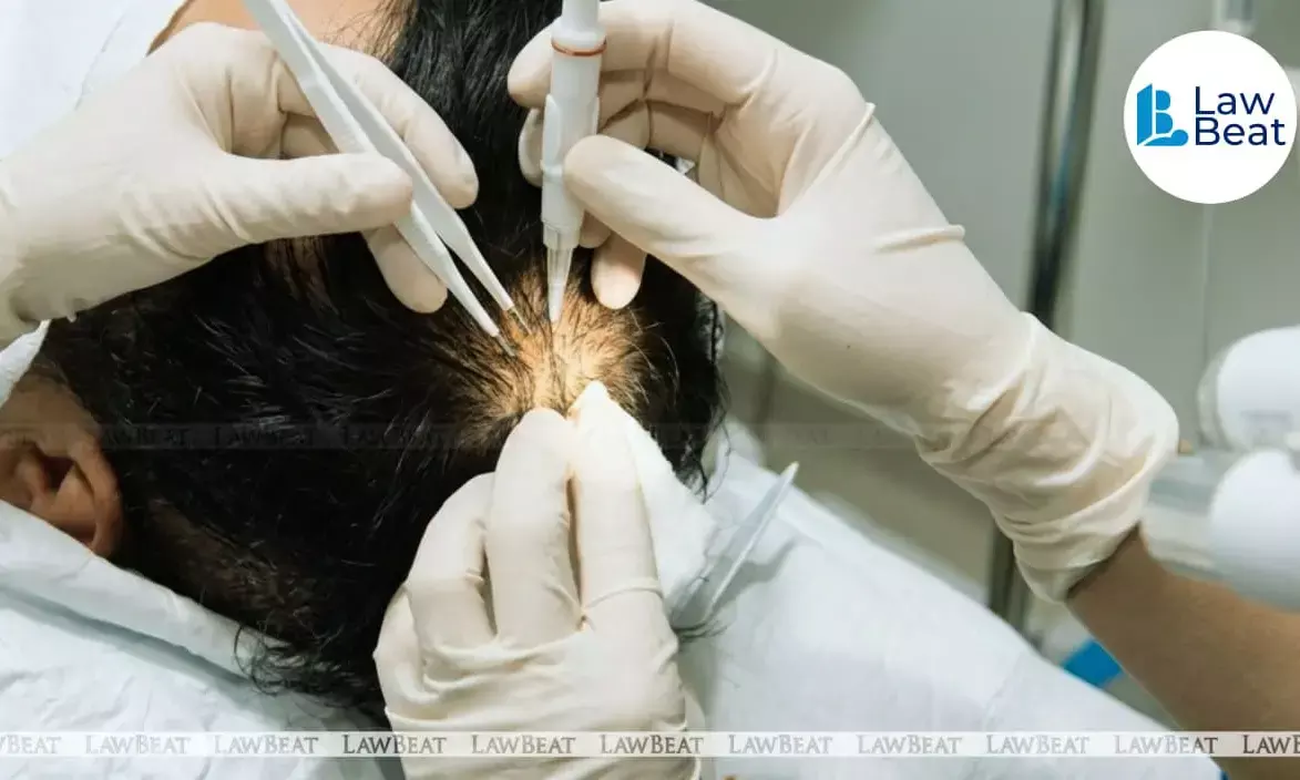 NCDRC ruling on PRP hair treatment medical negligence and compensation dispute