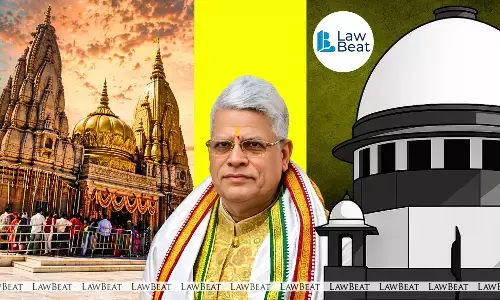 Supreme Court of India building as it hears plea by Acharya Dr Devi Prasad Dwivedi in Kashi Vishwanath Temple case on traditional religious role