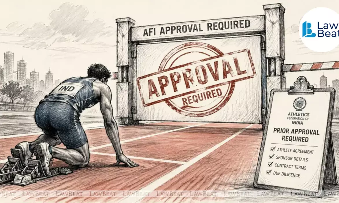 Athletics Federation of India circular on prior approval for athlete sponsorship agreements