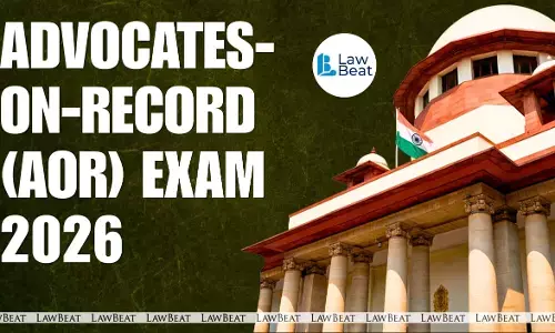 Supreme Court hearing on petitions against cancellation of 2026 AoR Examination with directions to submit representation to CJI.