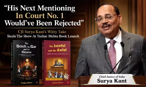 “His Next Mentioning In Court No. 1 Would’ve Been Rejected”: CJI Surya Kant Joins The Humour At Tushar Mehta Book Launch