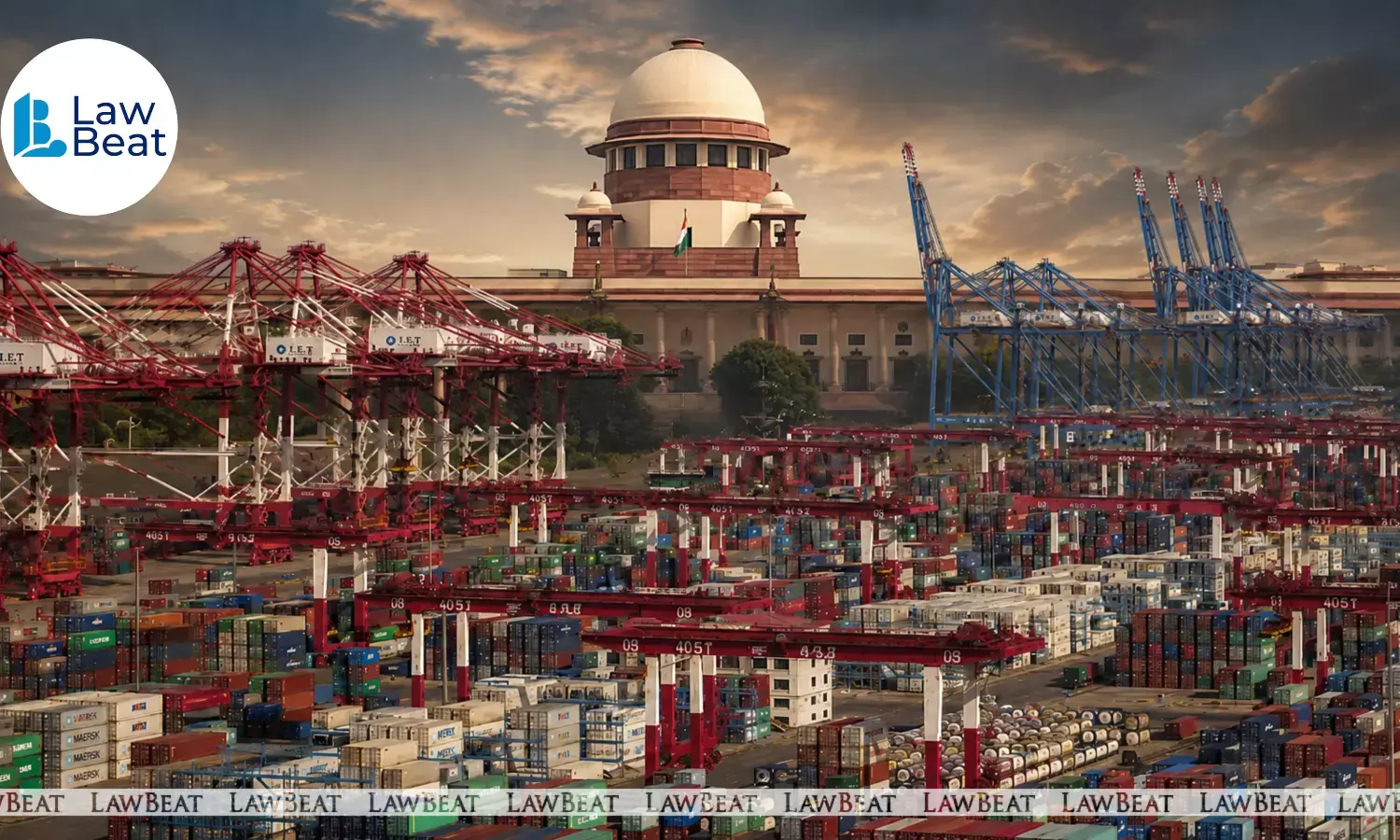 CJI Surya Kant-led Supreme Court bench hearing plea against NGT order on Pipavav Port expansion environmental clearance.