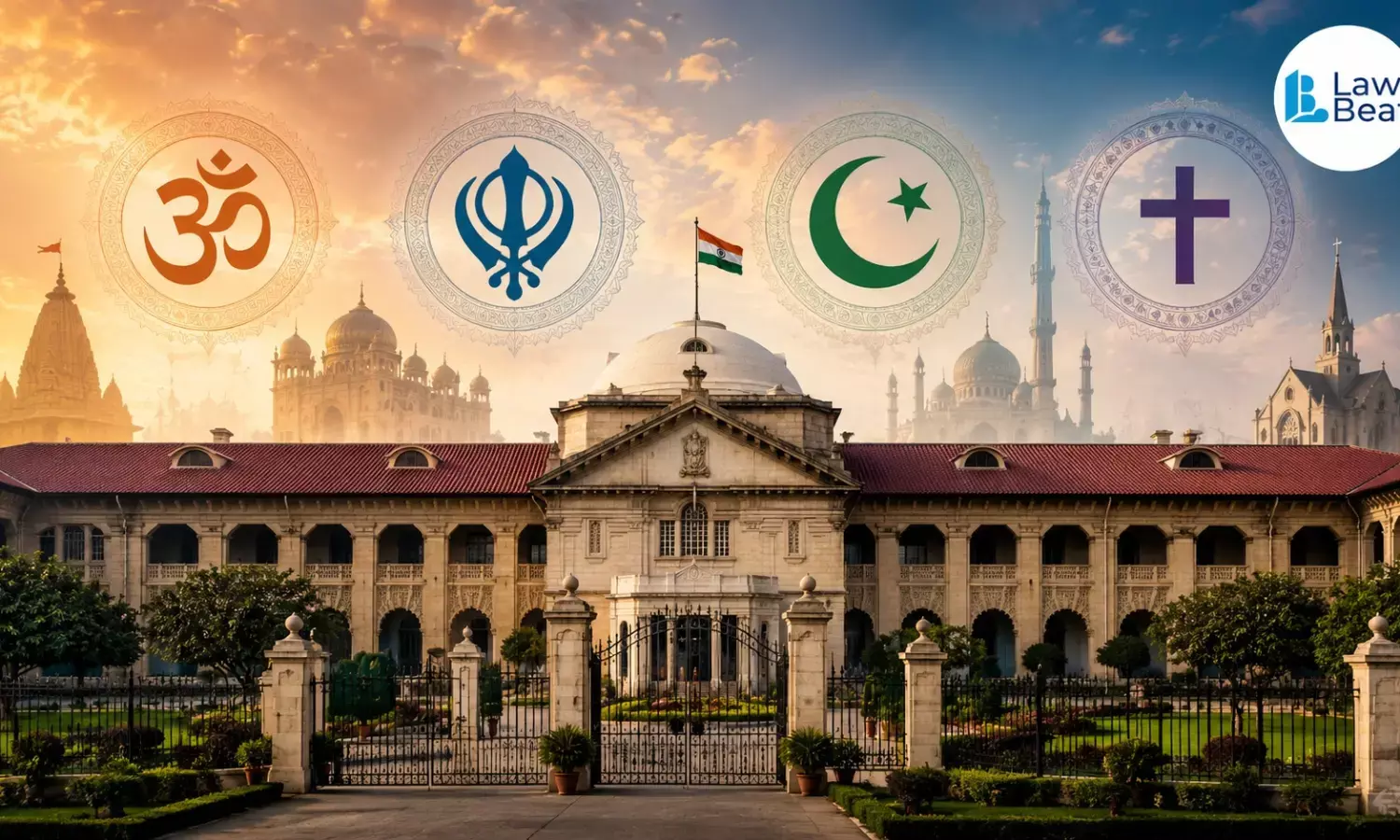 Allahabad High Court hearing plea challenging ADM order rejecting voluntary religious conversion declaration under UP anti-conversion law.
