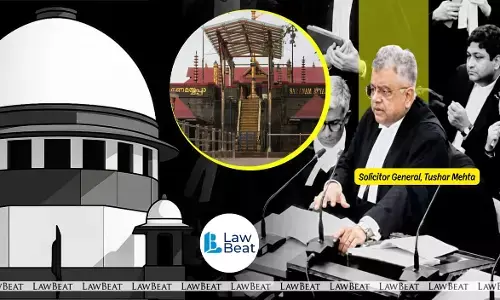 Tushar Mehta arguing before the Supreme Court of India in the Sabarimala Reference hearing Tushar Mehta arguing before the Supreme Court of India in the Sabarimala Reference hearing