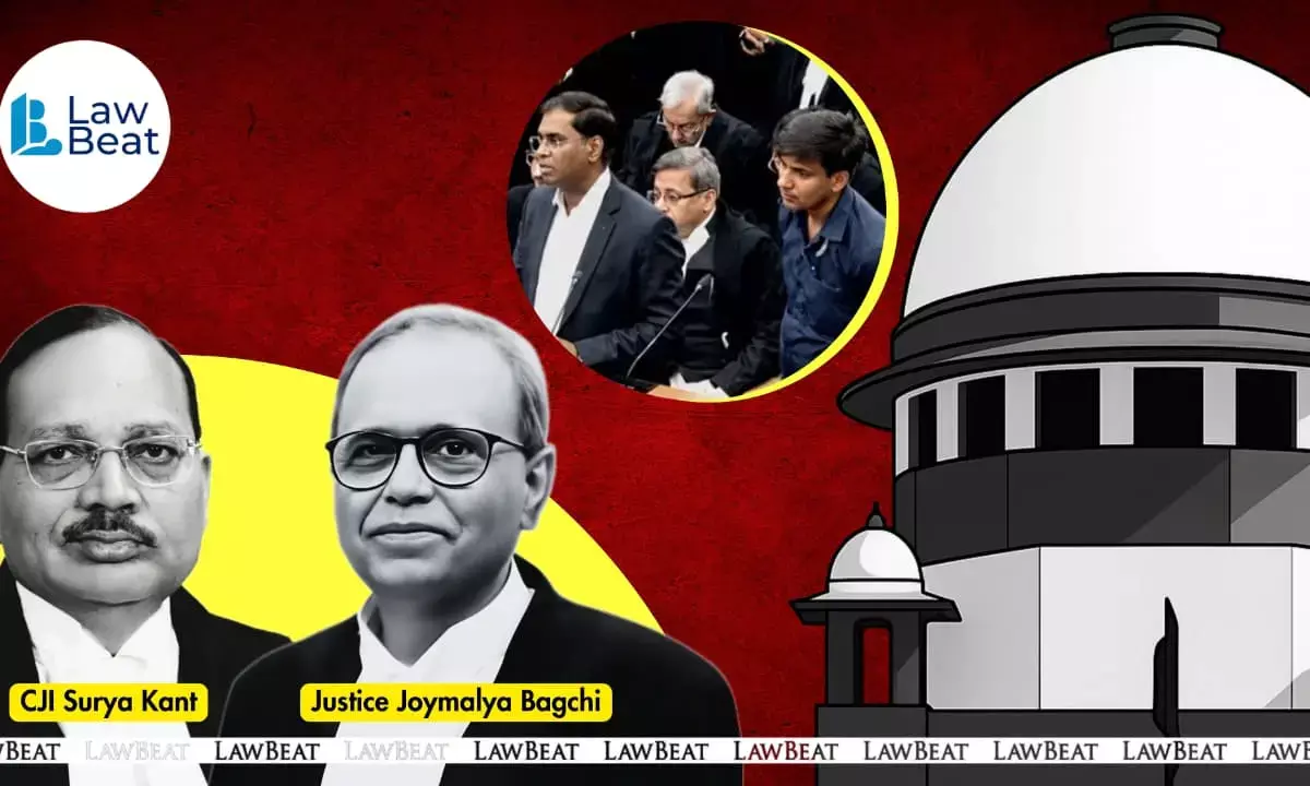 CJI Surya Kant hearing Sanjay Dubeys plea seeking senior advocate designation at Supreme Court CJI Surya Kant hearing Sanjay Dubeys plea seeking senior advocate designation at Supreme Court