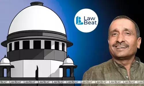 Supreme Court of India bench that set aside Delhi HC order suspending Kuldeep Singh Sengars life sentence in Unnao rape case. Supreme Court of India bench that set aside Delhi HC order suspending Kuldeep Singh Sengars life sentence in Unnao rape case.