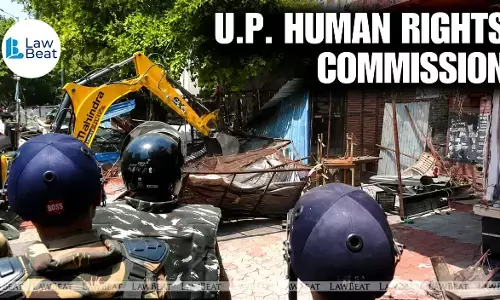 Lawyers protest against demolition of advocates’ chambers in Lucknow as complaint reaches UP Human Rights Commission
