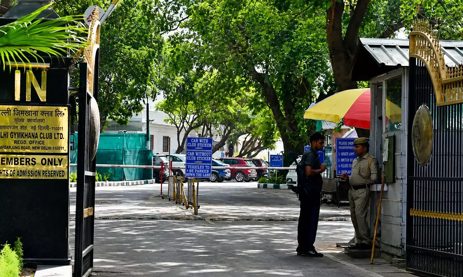 Delhi Gymkhana Club building at Safdarjung Road in Lutyens Delhi, subject of eviction dispute over Centre’s order to vacate 27.3-acre property.