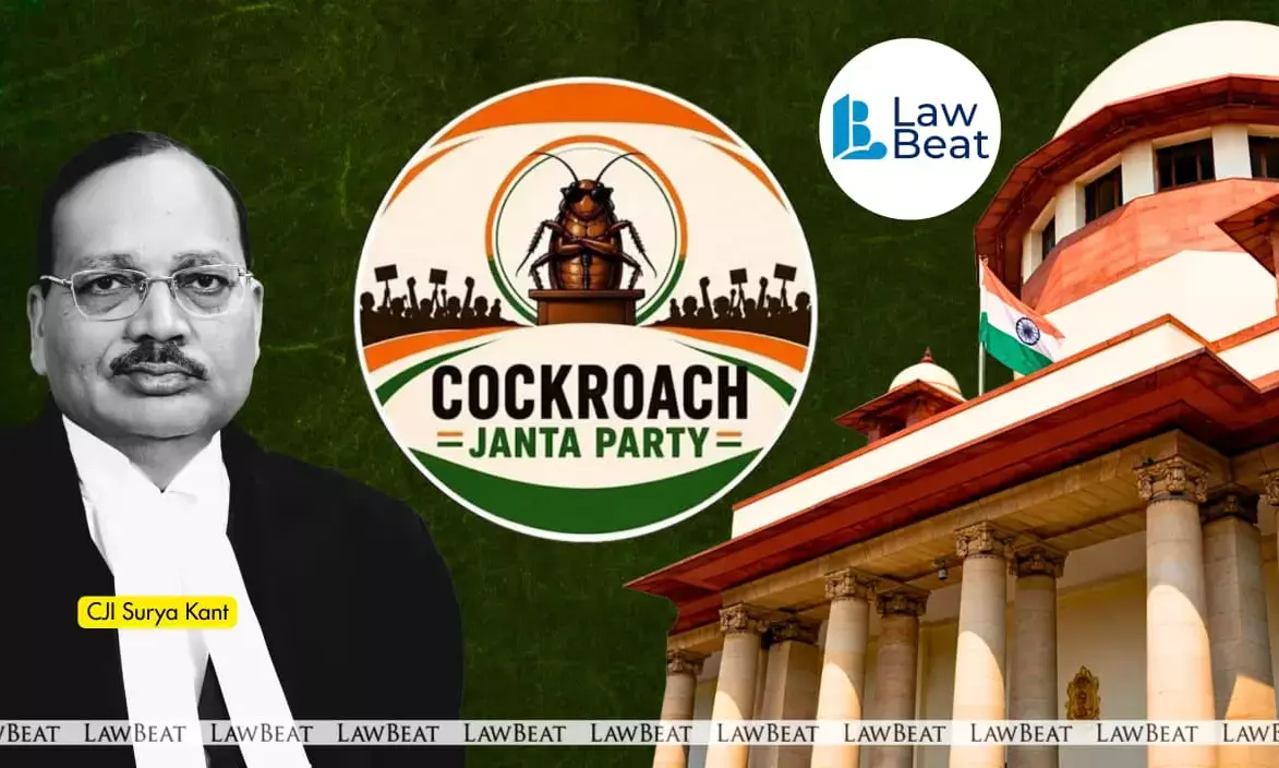 cji surya kant remarks allegedly led to formation of cockroach janta party cji surya kant remarks allegedly led to formation of cockroach janta party