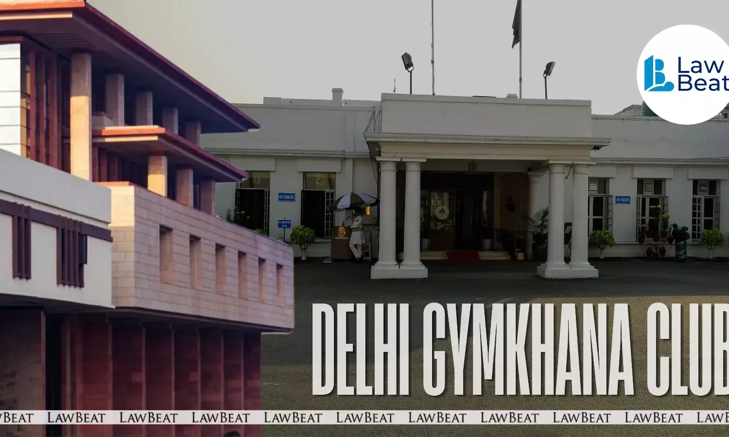 Delhi High Court building, where the Court adjourned to July 28 the hearing on petitions challenging the Centres show cause notice proposing the eviction of the Delhi Gymkhana Club.