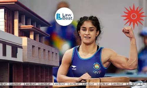 Wrestler Vinesh Phogat with Delhi High Court backdrop after court allows her participation in Asian Games 2026 selection trials. Wrestler Vinesh Phogat with Delhi High Court backdrop after court allows her participation in Asian Games 2026 selection trials.