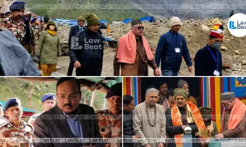 CJI Surya Kant Visits Kedarnath Temple; Offers Prayers With Family CJI Surya Kant Visits Kedarnath Temple; Offers Prayers With Family
