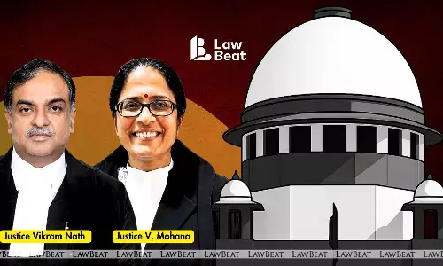 Supreme Court courtroom hearing in a property dispute where son challenged eviction order passed in favour of his elderly father under the Senior Citizens Act.