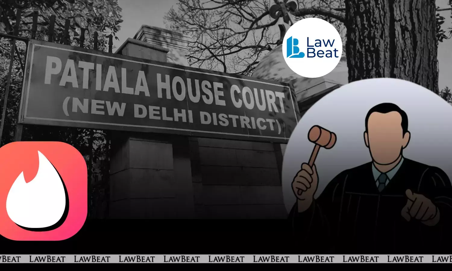 Delhi Court courtroom image related to bail rejection in ₹52 lakh Tinder honey-trap cyber fraud case involving a Haryana judicial officer and accused Deepak Vats.