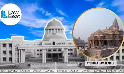 Allahabad High Court to hear a PIL seeking a CBI probe into alleged irregularities in Ram Temple donation management in Ayodhya.
