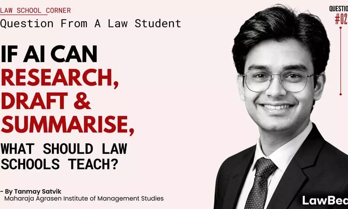Question From A Law Student: Is Legal Education Preparing Students For An AI-Driven Profession?