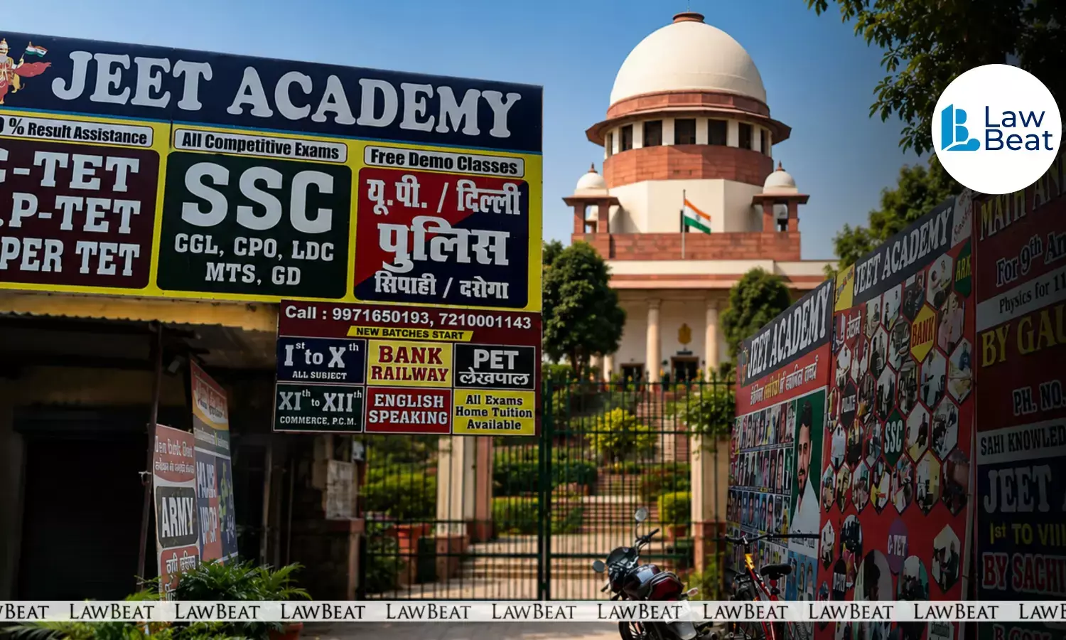 Supreme Court hears PIL seeking regulation of coaching centres, action against dummy schools, and reforms in Indias entrance examination system.