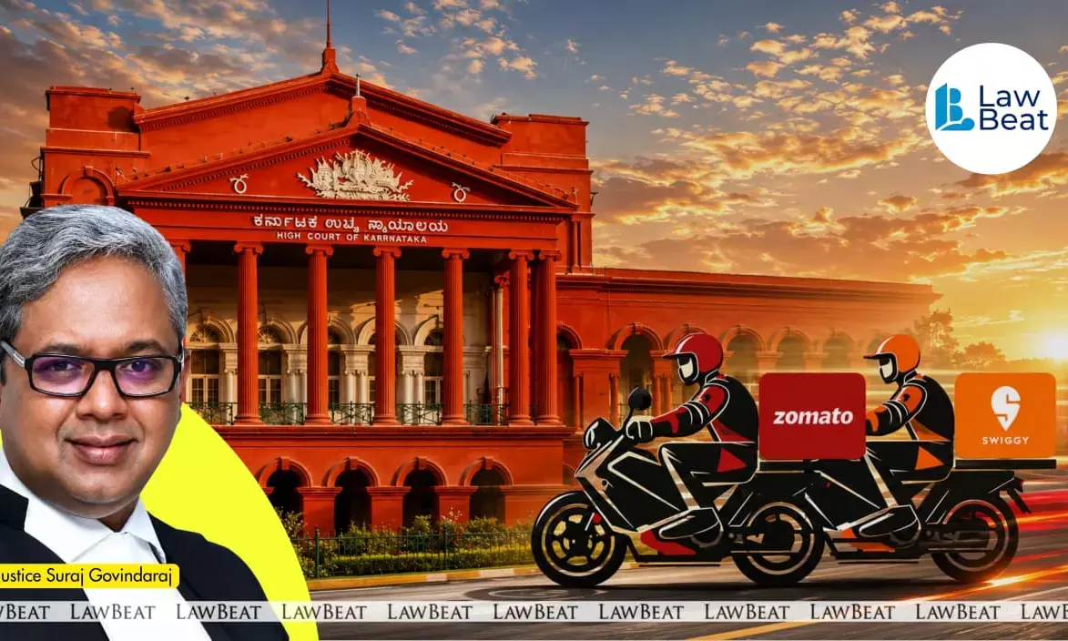 Karnataka HC Directs Fresh Bench To Hear Plea Against Platform-Based Gig Workers Act Karnataka HC Directs Fresh Bench To Hear Plea Against Platform-Based Gig Workers Act