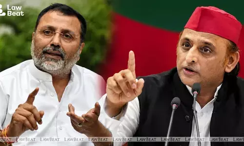 Samajwadi Party issues a legal notice to Nishikant Dubey over alleged defamatory X posts concerning Akhilesh Yadav and the Ram Mandir donations row. Samajwadi Party issues a legal notice to Nishikant Dubey over alleged defamatory X posts concerning Akhilesh Yadav and the Ram Mandir donations row.
