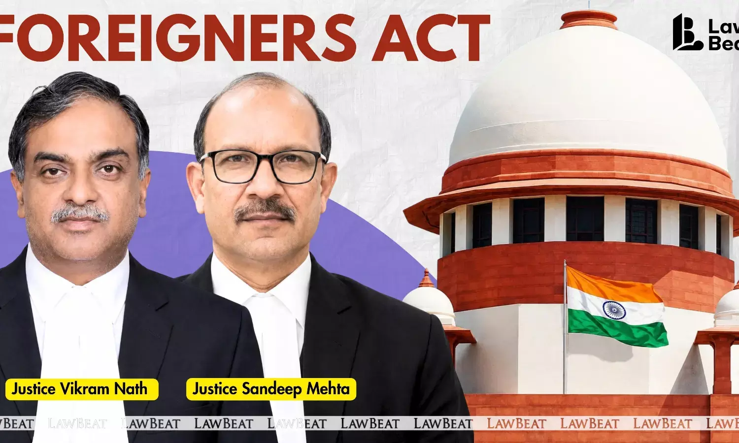 The Supreme Court of India, which set aside Gauhati High Court judgments declaring 27 appellants as foreigners and ordered fresh adjudication by the Foreigners Tribunals, emphasizing fairness in determining citizenship. The Supreme Court of India, which set aside Gauhati High Court judgments declaring 27 appellants as foreigners and ordered fresh adjudication by the Foreigners Tribunals, emphasizing fairness in determining citizenship.