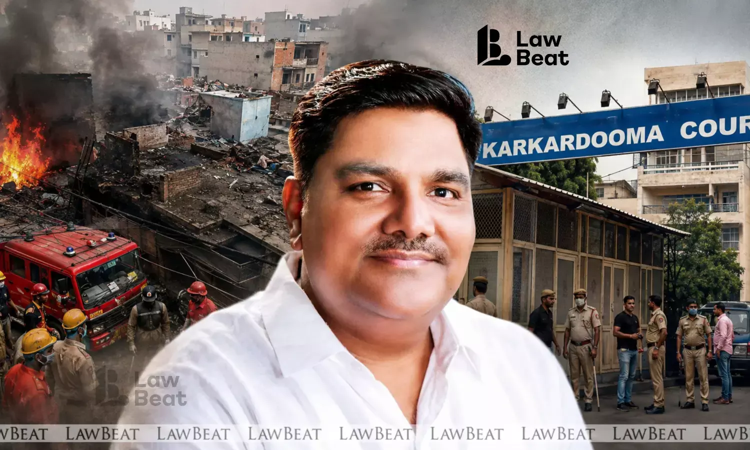 Former AAP councillor Tahir Hussain outside court in connection with the 2020 Delhi riots case, after a Delhi court convicted him and five others for the murder of IB staffer Ankit Sharma. Former AAP councillor Tahir Hussain outside court in connection with the 2020 Delhi riots case, after a Delhi court convicted him and five others for the murder of IB staffer Ankit Sharma.