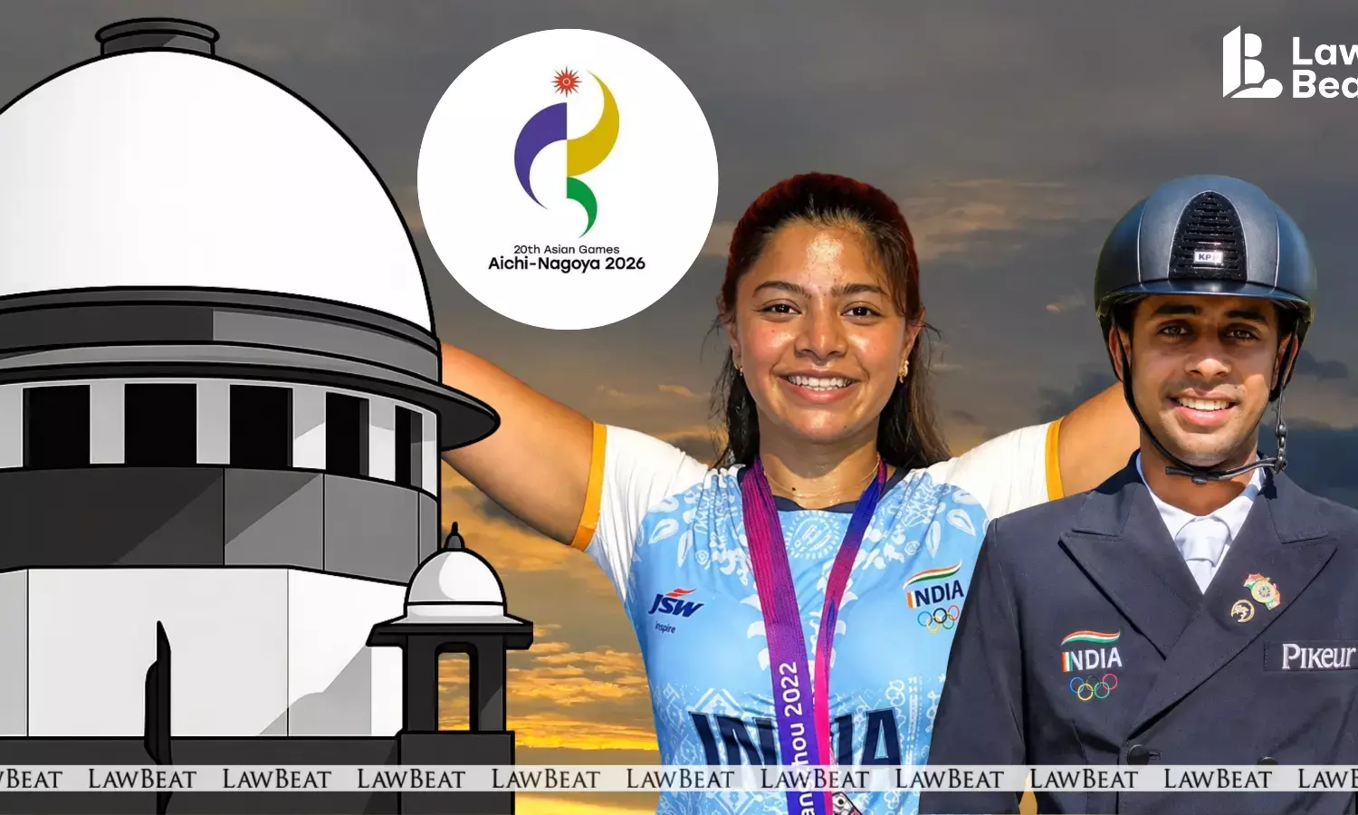 The Supreme Court hearing a plea by dressage riders Anush Agarwalla and Sudipti Hajela challenging their exclusion from Indias 2026 Asian Games dressage team and considering broader reforms to the athlete selection process. The Supreme Court hearing a plea by dressage riders Anush Agarwalla and Sudipti Hajela challenging their exclusion from Indias 2026 Asian Games dressage team and considering broader reforms to the athlete selection process.