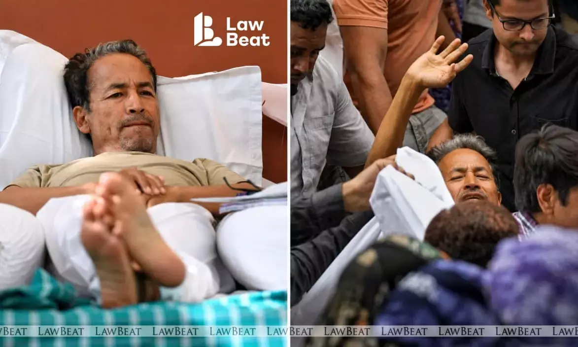 Sonam Wangchuk Hospitalised on Courts Direction Sonam Wangchuk Hospitalised on Courts Direction