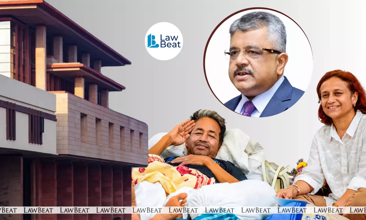 Solicitor General Tushar Mehta addressing the Delhi High Court during the hearing on Sonam Wangchuks hospitalisation, arguing that the State can intervene when a persons declining health may impact law and order.