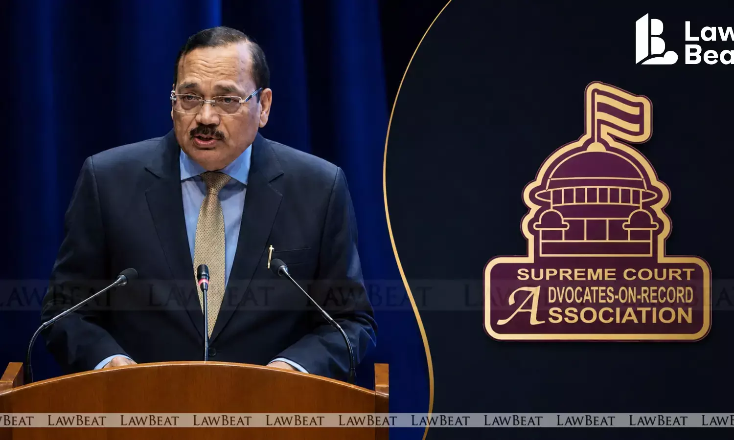 Chief Justice of India Surya Kant speaking at the Supreme Court Advocates-on-Record Associations felicitation ceremony for newly inducted Advocates-on-Record. Chief Justice of India Surya Kant speaking at the Supreme Court Advocates-on-Record Associations felicitation ceremony for newly inducted Advocates-on-Record.