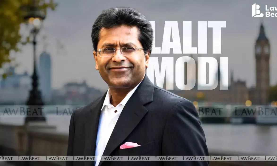Lalit Modi after securing tribunal relief in the EDs FEMA case arising from the 2009 IPL held in South Africa.