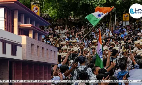 The Delhi High Court disposed of a PIL over alleged attacks on police personnel during the NEET protest, granting liberty to the petitioner to approach the competent authorities under the existing legal framework. The Delhi High Court disposed of a PIL over alleged attacks on police personnel during the NEET protest, granting liberty to the petitioner to approach the competent authorities under the existing legal framework.