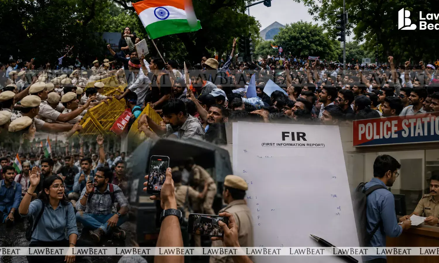 CJP announced plans to crowdsource photos and videos from NEET protesters to identify Delhi Police personnel allegedly involved in the July 20 Sansad Chalo protest crackdown and pursue legal action.