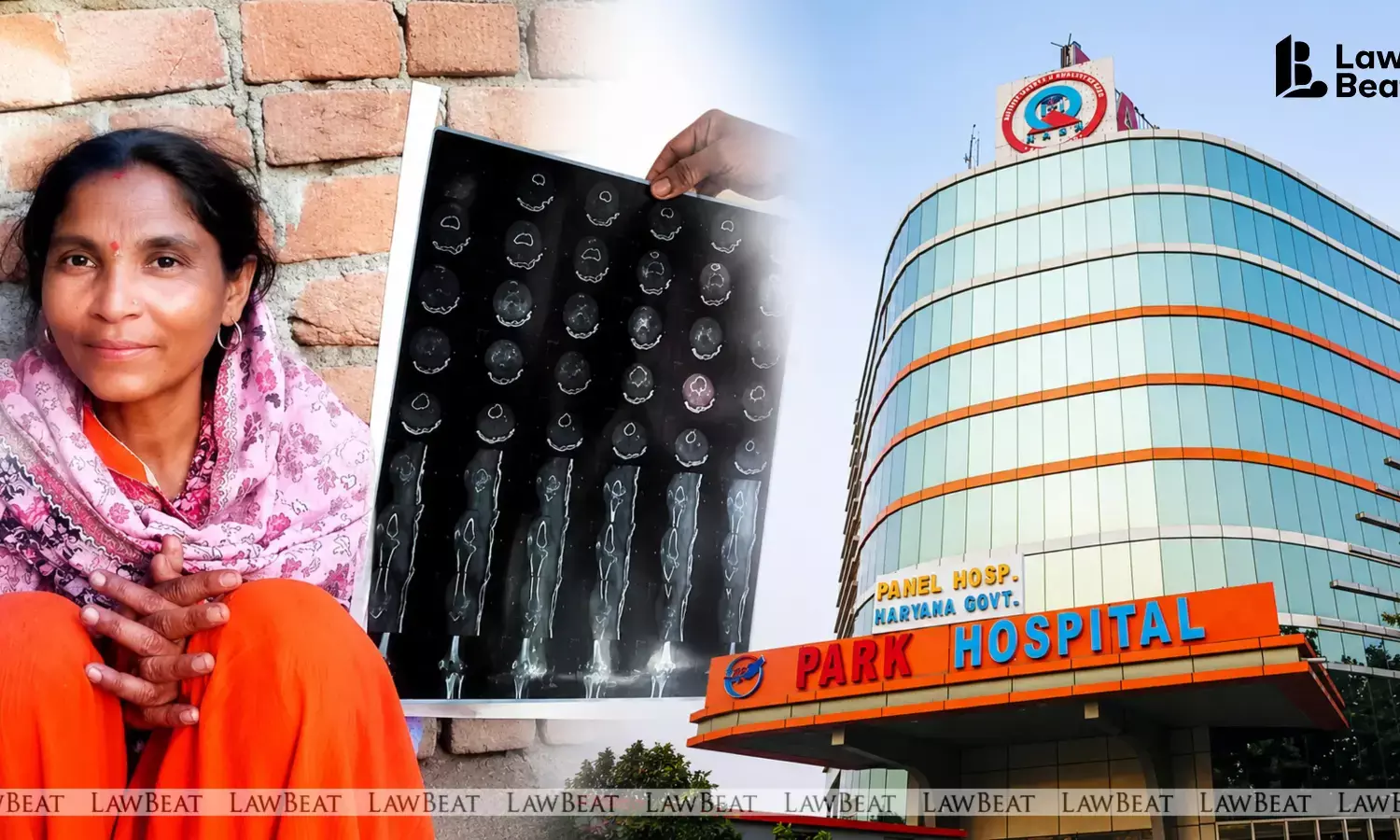 Park Hospital in Panipat where an FIR was registered after a woman admitted for a fractured leg allegedly underwent an unauthorised heart stent procedure and later died during treatment. Park Hospital in Panipat where an FIR was registered after a woman admitted for a fractured leg allegedly underwent an unauthorised heart stent procedure and later died during treatment.