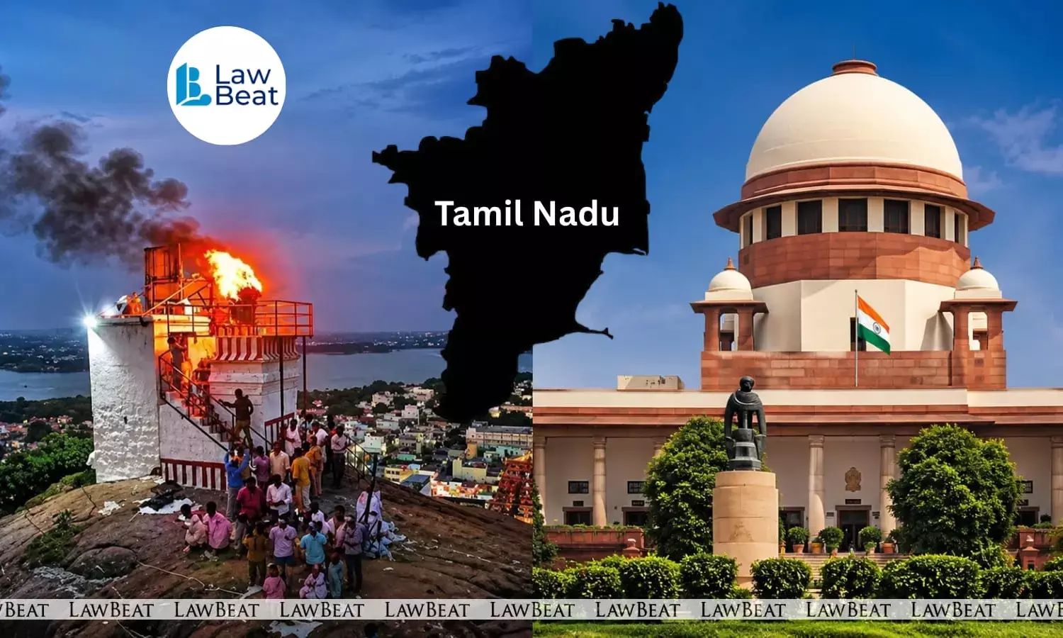 Supreme Court hears Tamil Nadu governments plea against Madras High Court order permitting lamp lighting at Thirupparankundram hill.