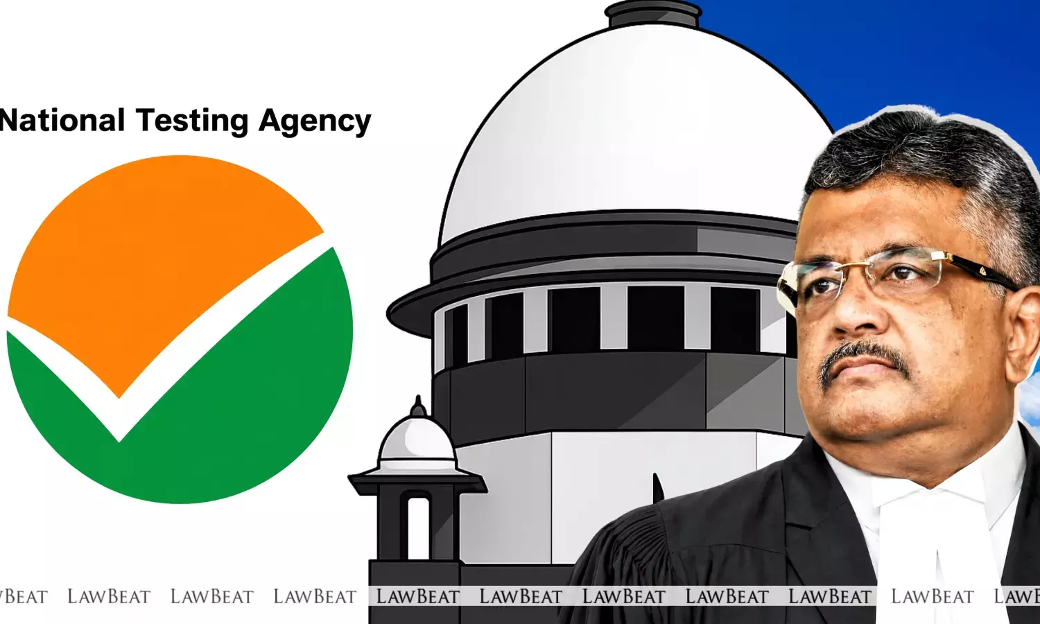 Solicitor General Tushar Mehta addresses the Supreme Court during the hearing on petitions seeking reforms in the NTA and NEET-UG examination process. Solicitor General Tushar Mehta addresses the Supreme Court during the hearing on petitions seeking reforms in the NTA and NEET-UG examination process.