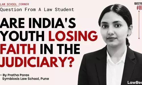 Question From A Law Student: How Should The Judiciary Respond When Young Citizens Lose Trust?