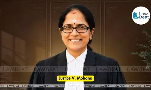 Justice V. Mohana speaks at the Supreme Court Bar Association felicitation, thanking her husband, family and mentors after her elevation to the Supreme Court. Justice V. Mohana speaks at the Supreme Court Bar Association felicitation, thanking her husband, family and mentors after her elevation to the Supreme Court.