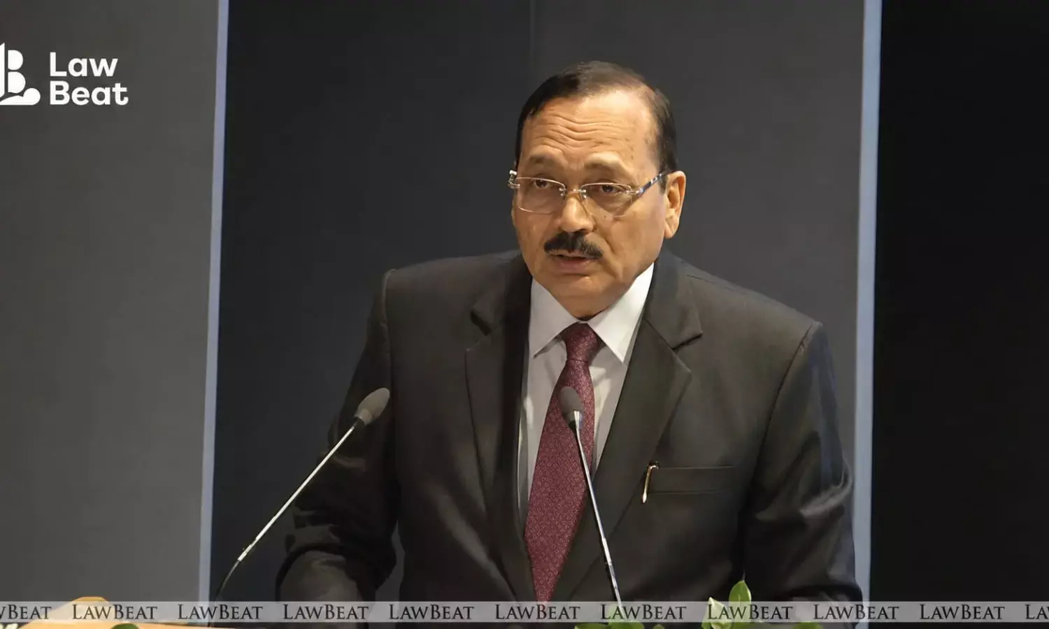Chief Justice of India Surya Kant addressing the International ADR Conference, highlighting Indias mediation reforms and advocating ADR as the preferred mode of dispute resolution.