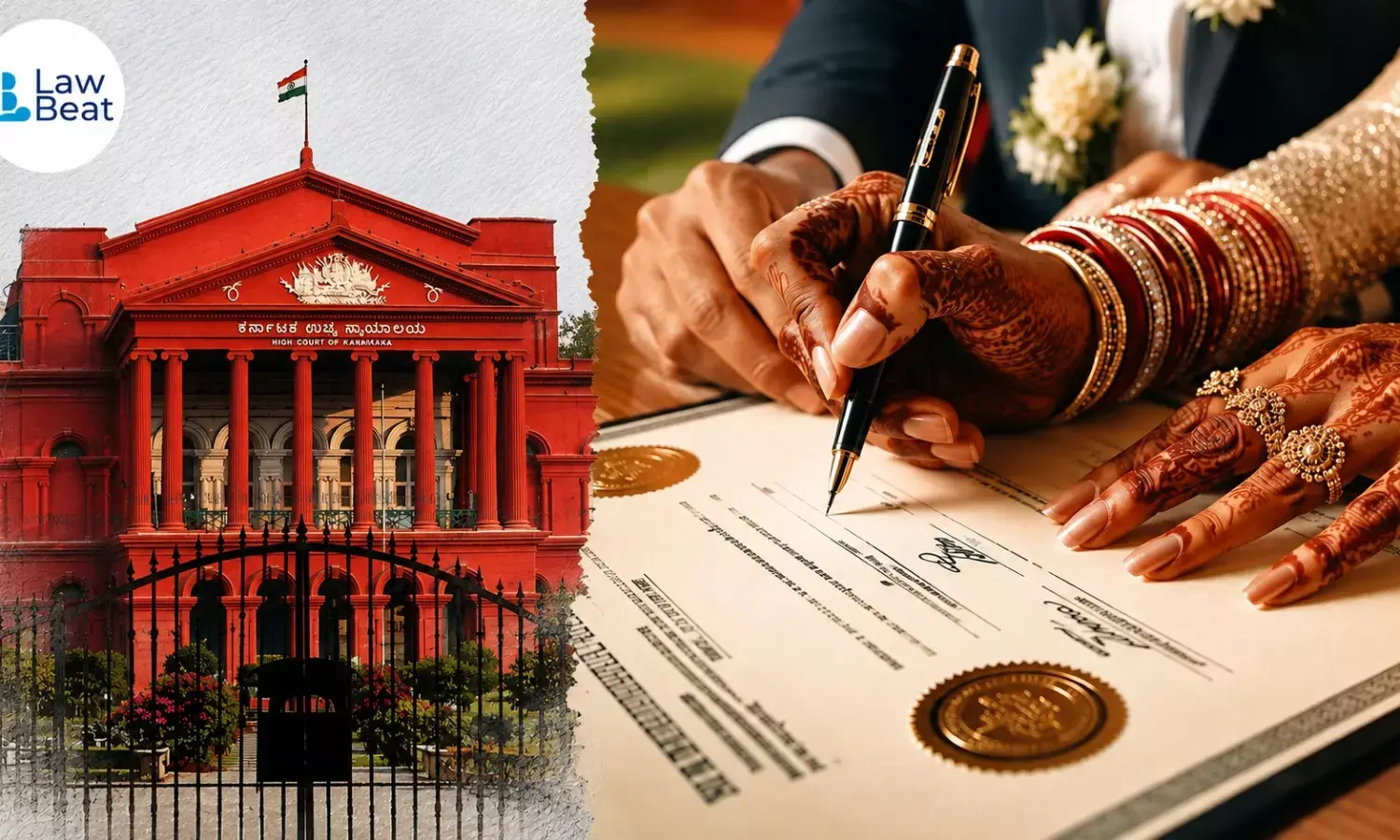 Karnataka High Court rules that a Muslim marriage registered under the Special Marriage Act remains governed by Shariat law. Karnataka High Court rules that a Muslim marriage registered under the Special Marriage Act remains governed by Shariat law.