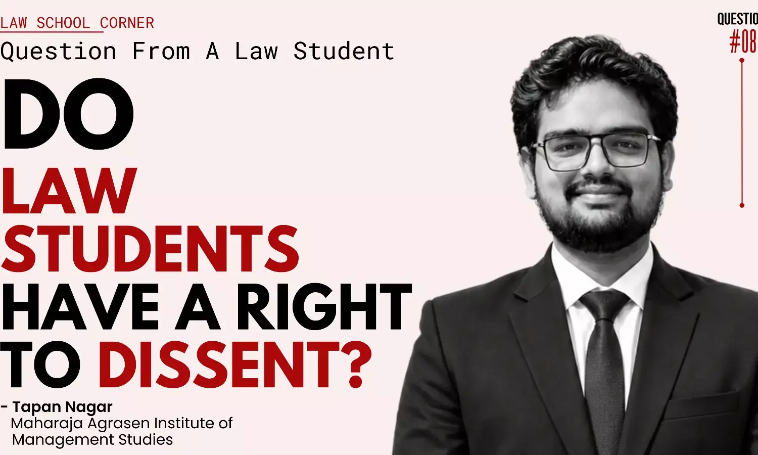 Question From A Law Student: Can Law Students Afford To Dissent If It Could Cost Them Their Enrolment?