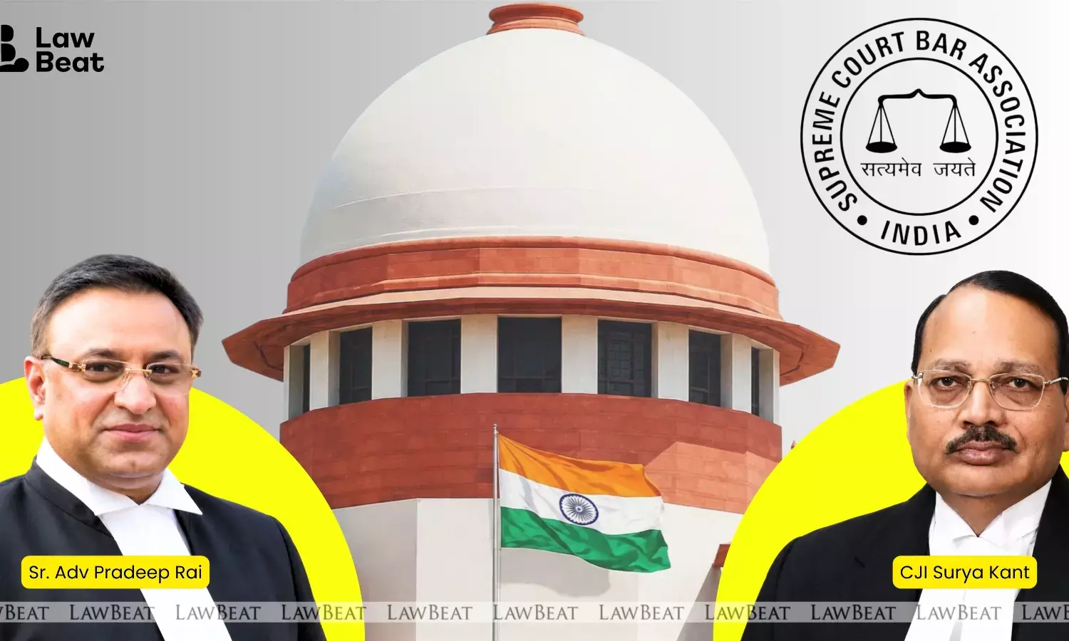 Pradeep Rai was elected President and Rahul Kaushik Vice President in the Supreme Court Bar Association elections