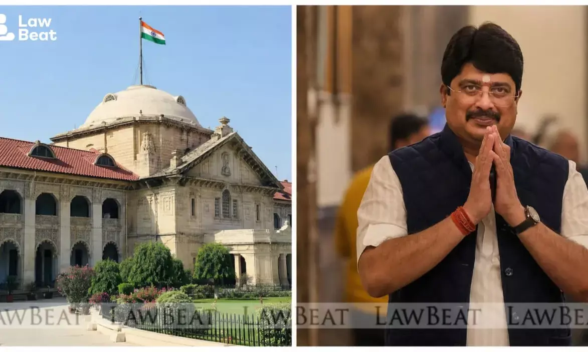 Allahabad High Court building in connection with FIR against Raja Bhaiya over alleged offensive social media posts